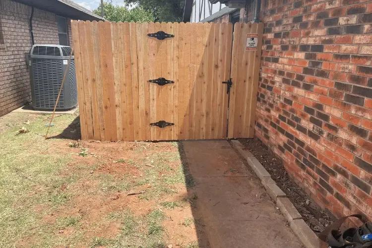 Wood, iron and chain link fences installed by Metro Fence across the Oklahoma City metro, including Arcadia