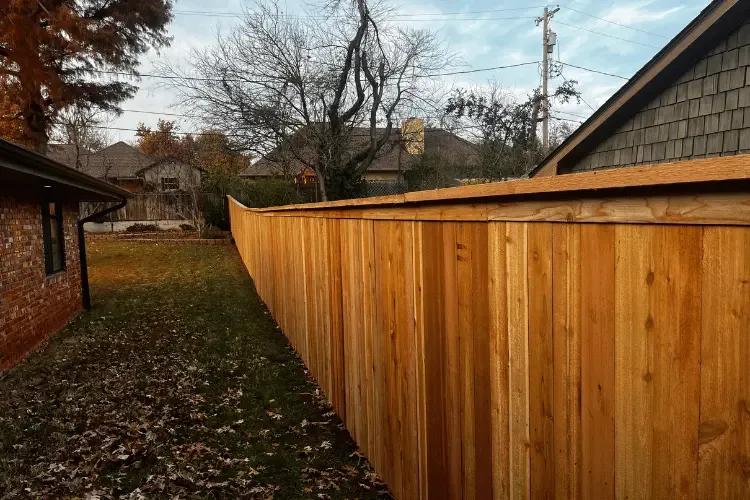 Wood, iron and chain link fences installed by Metro Fence across the Oklahoma City metro, including Forest Park