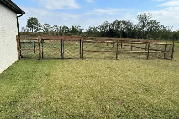 Wood, iron and chain link fences installed by Metro Fence across the Oklahoma City metro, including Nichols Hills