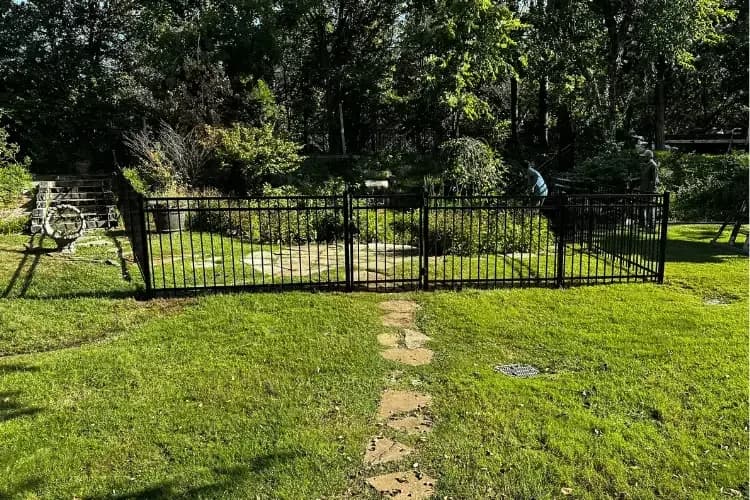 Wood, iron and chain link fences installed by Metro Fence across the Oklahoma City metro, including Yukon