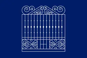 Ornamental iron fence installed at an Oklahoma City home