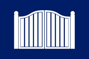 Newly installed residential fence in Oklahoma City